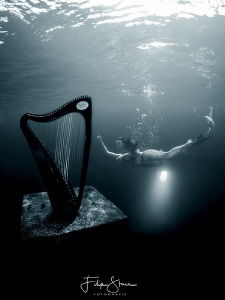 "The mermaid and the harp", TODI, Belgium. Mermaid: Maria... by Filip Staes 